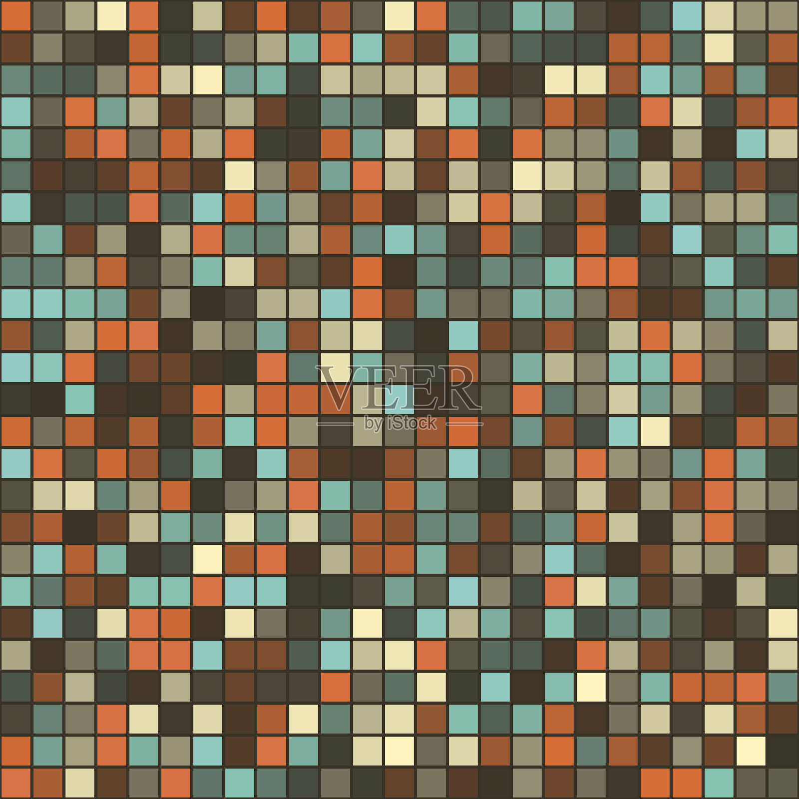 LeMans正方形矢量艺术模式插画图片素材