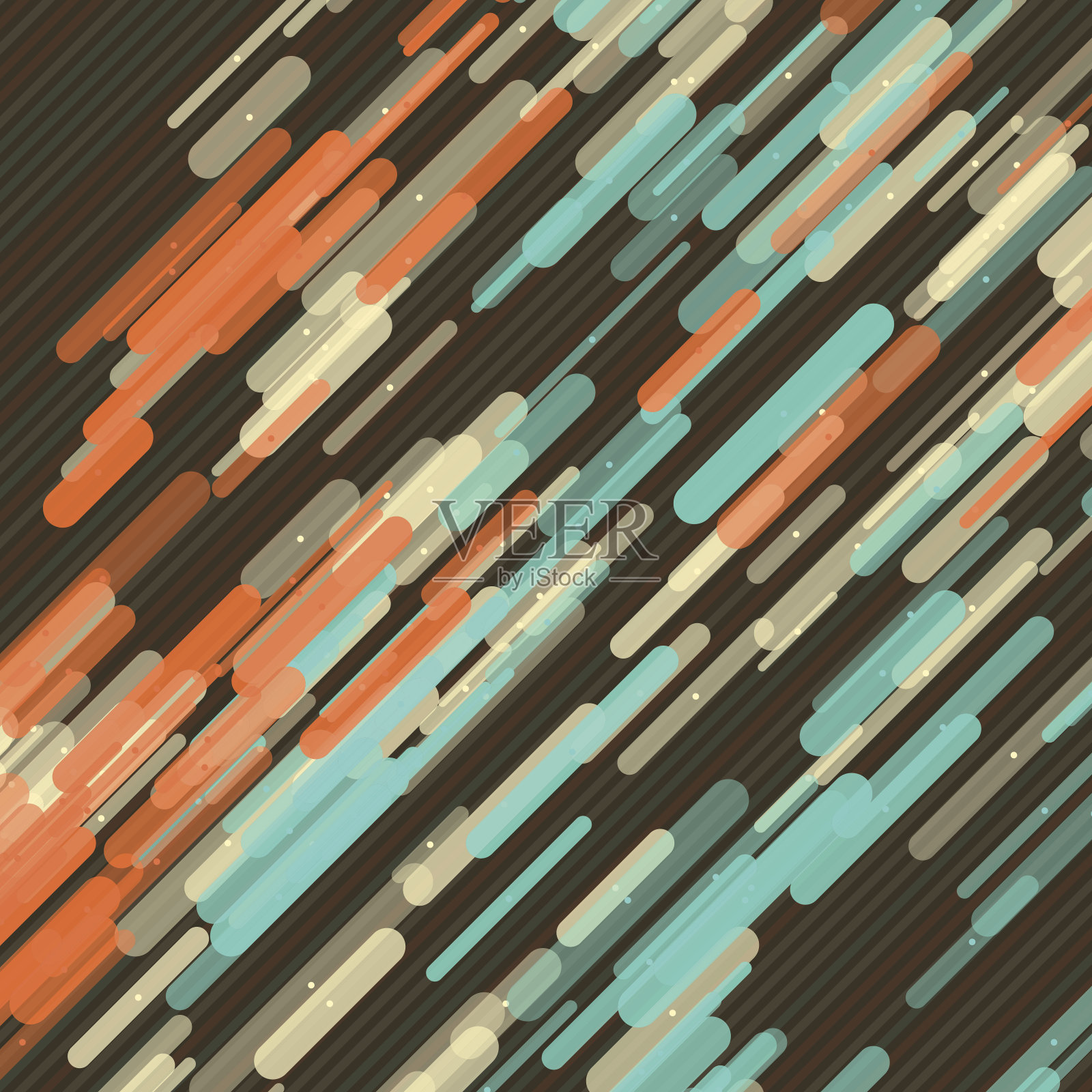 LeMans矢量圆角矩形模式插画图片素材