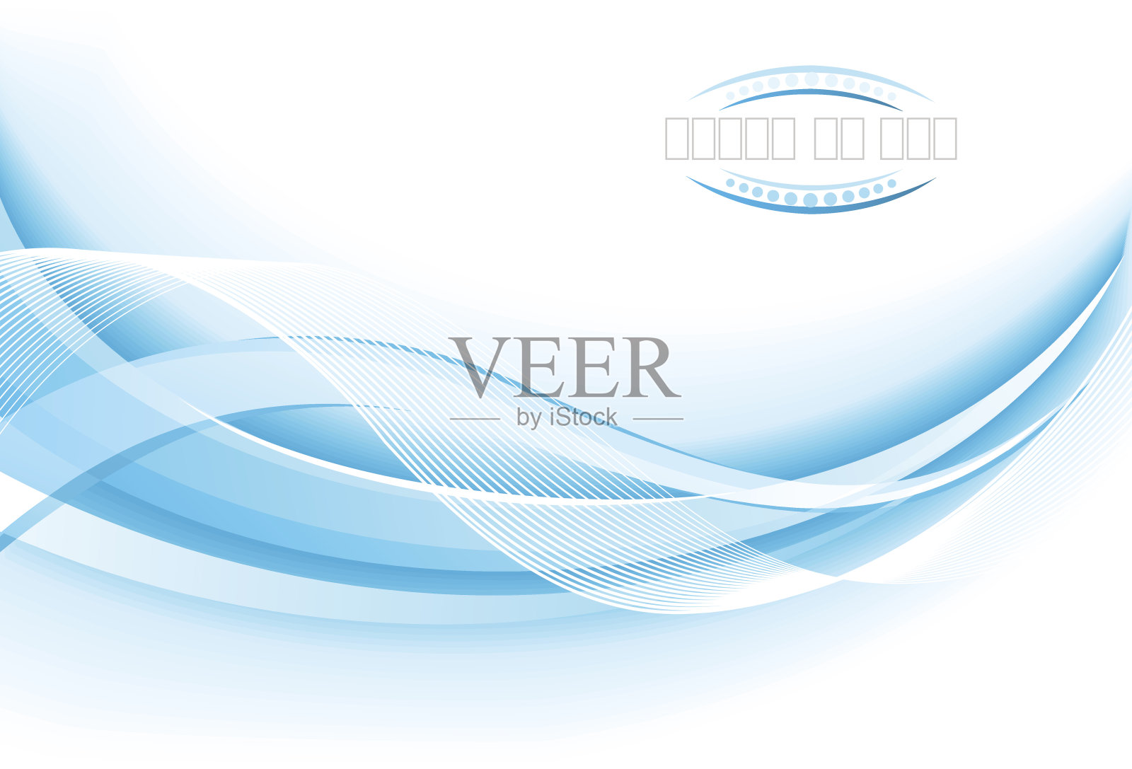 波浪抽象的背景插画图片素材