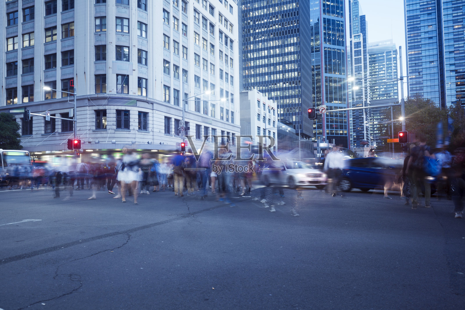 悉尼，夜路照片摄影图片