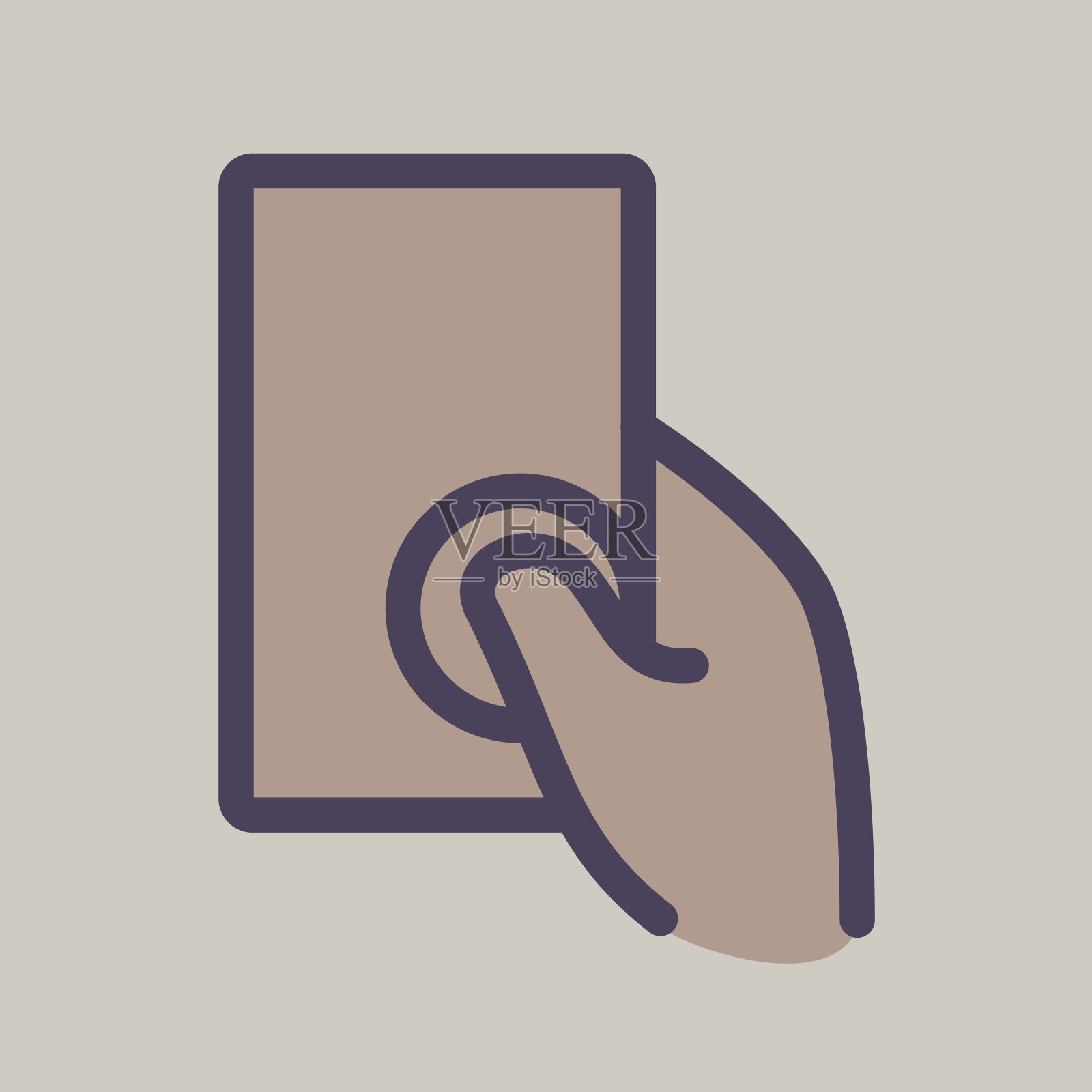 手势图标插画图片素材