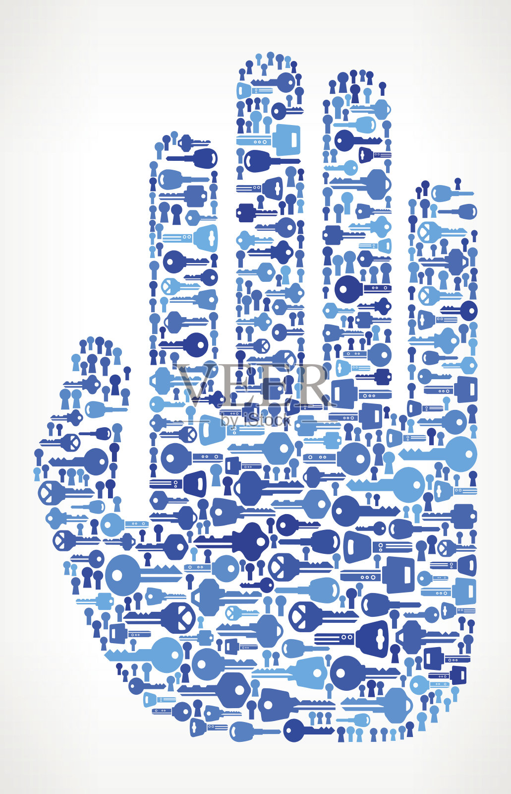 手键模式矢量图形插画图片素材