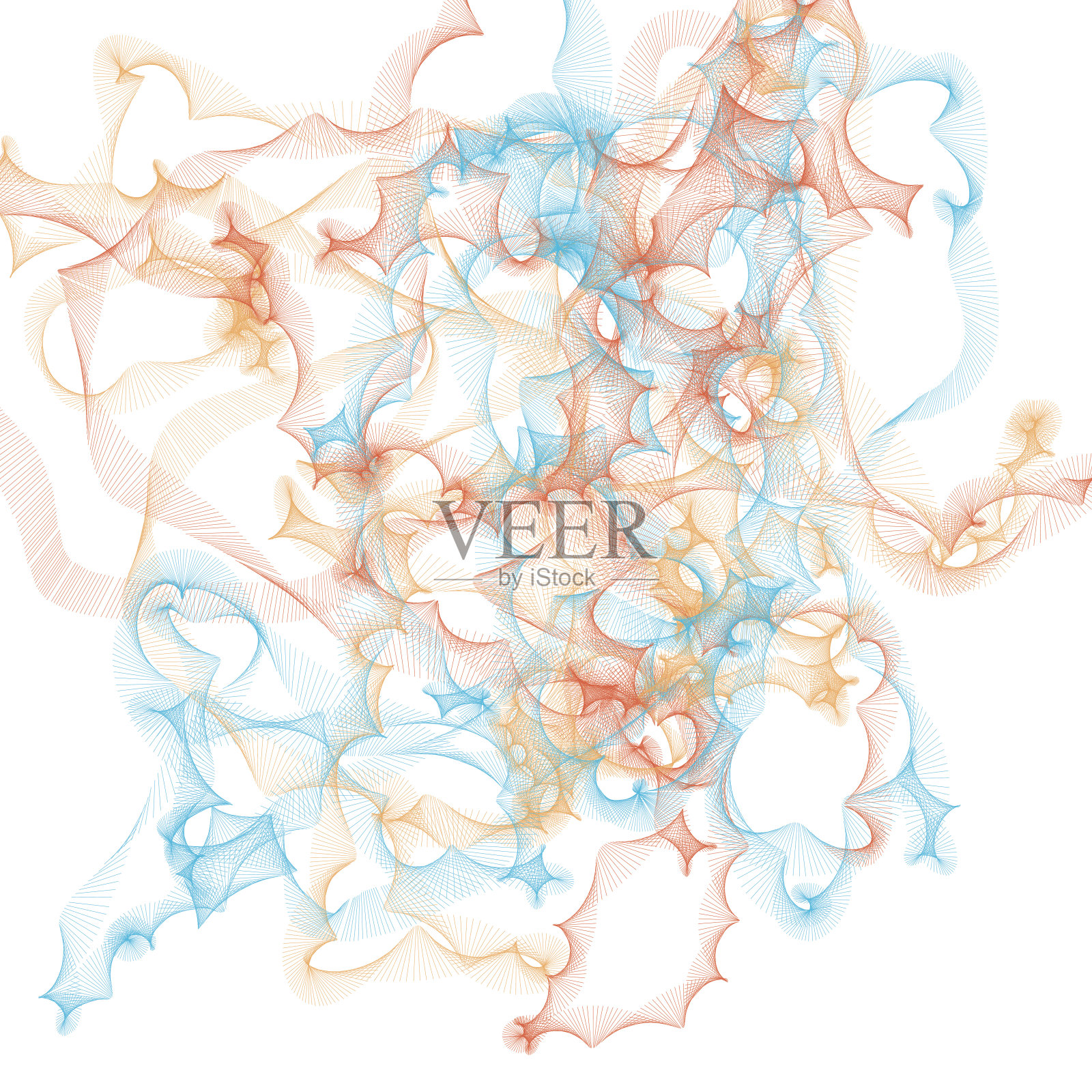 运动矢量线模式插画图片素材