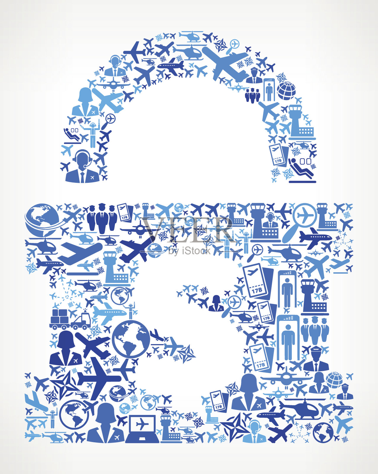 航空飞机矢量图形插画图片素材