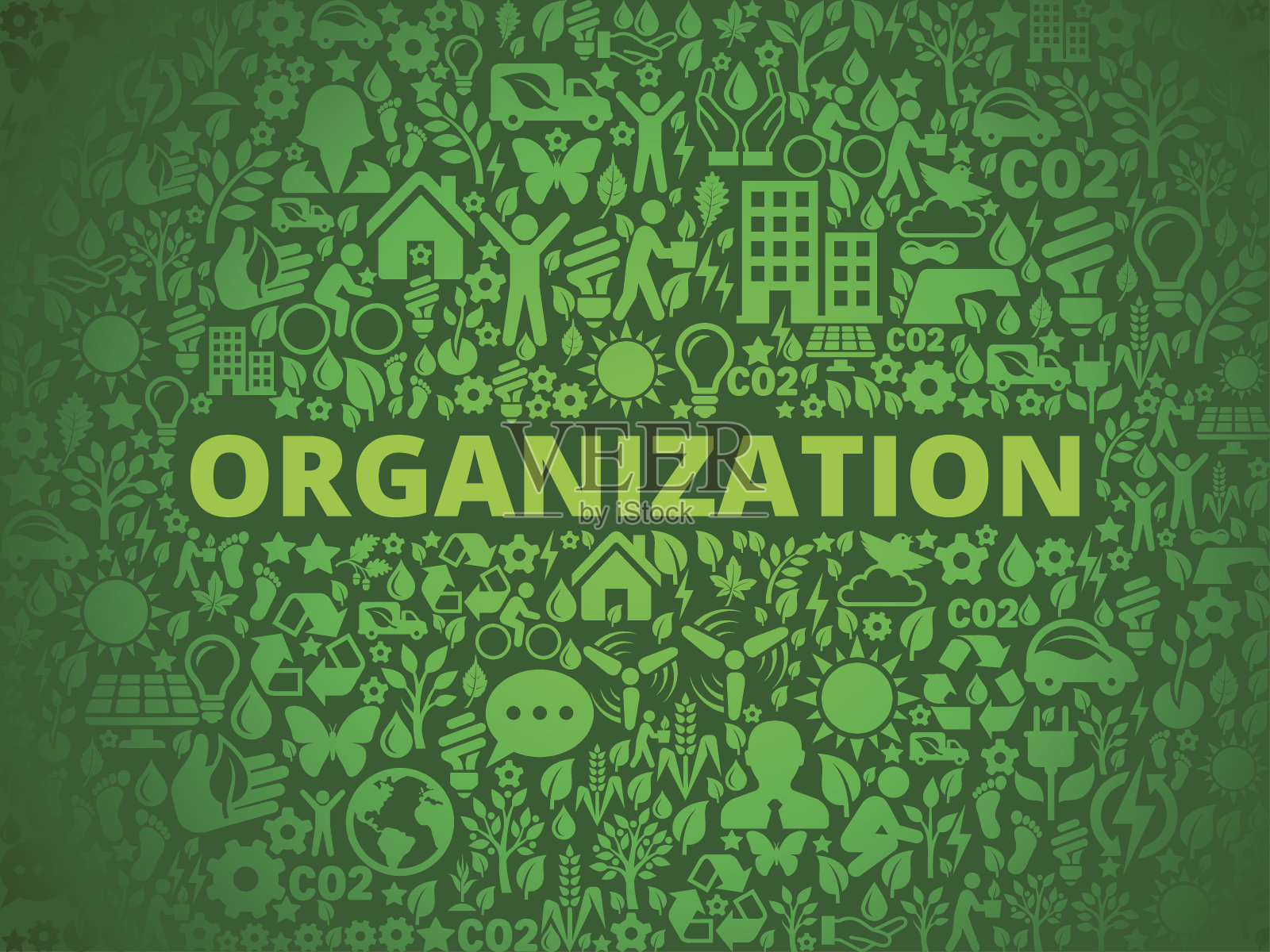 组织环境保护矢量图标模式插画图片素材