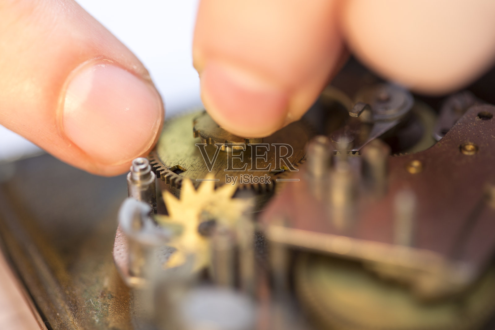 钟表匠照片摄影图片