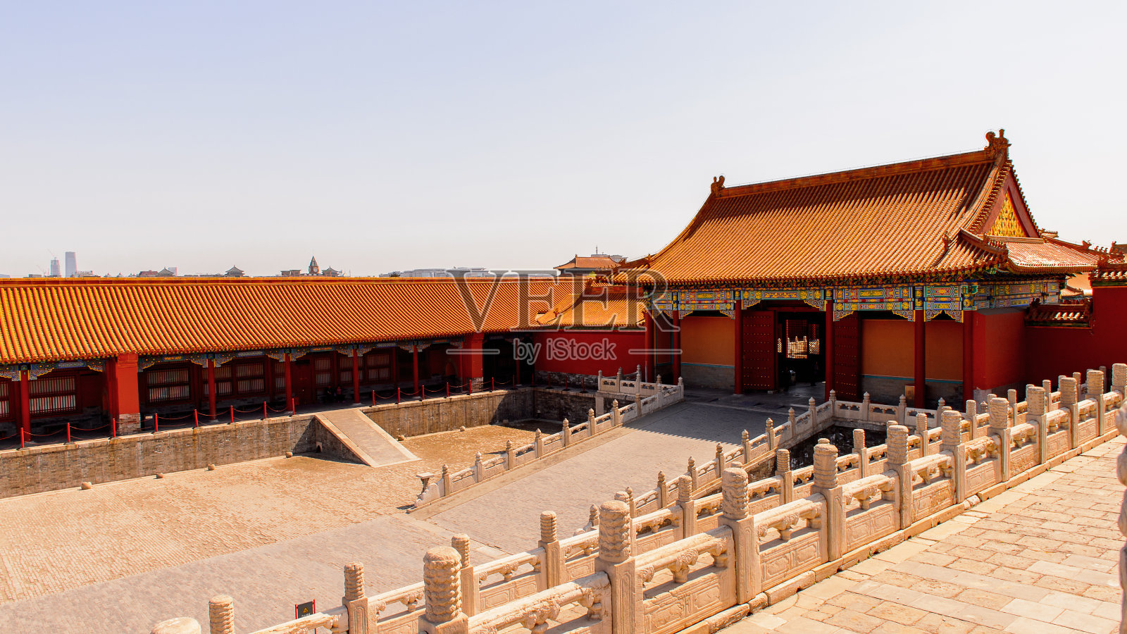 紫禁城的宫殿之一，故宫博物院。明清两代北京和沈阳的皇宫。联合国教科文组织世界遗产照片摄影图片