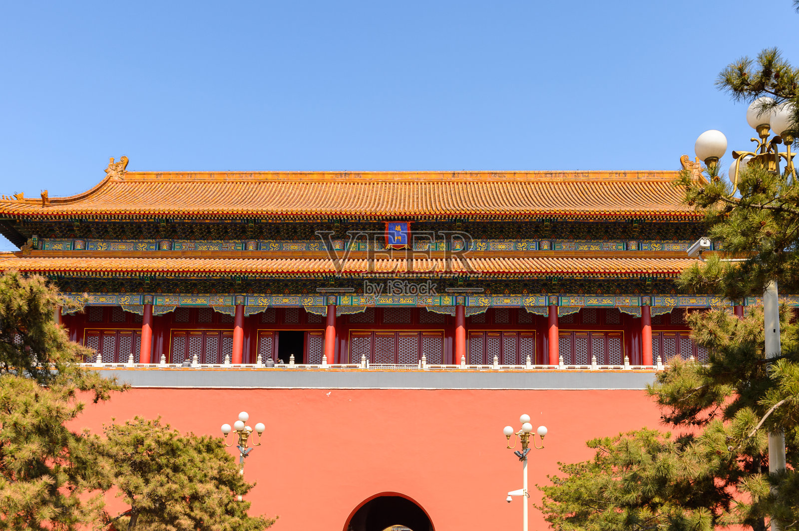 紫禁城，故宫。明清两代北京和沈阳的皇宫。联合国教科文组织世界遗产照片摄影图片