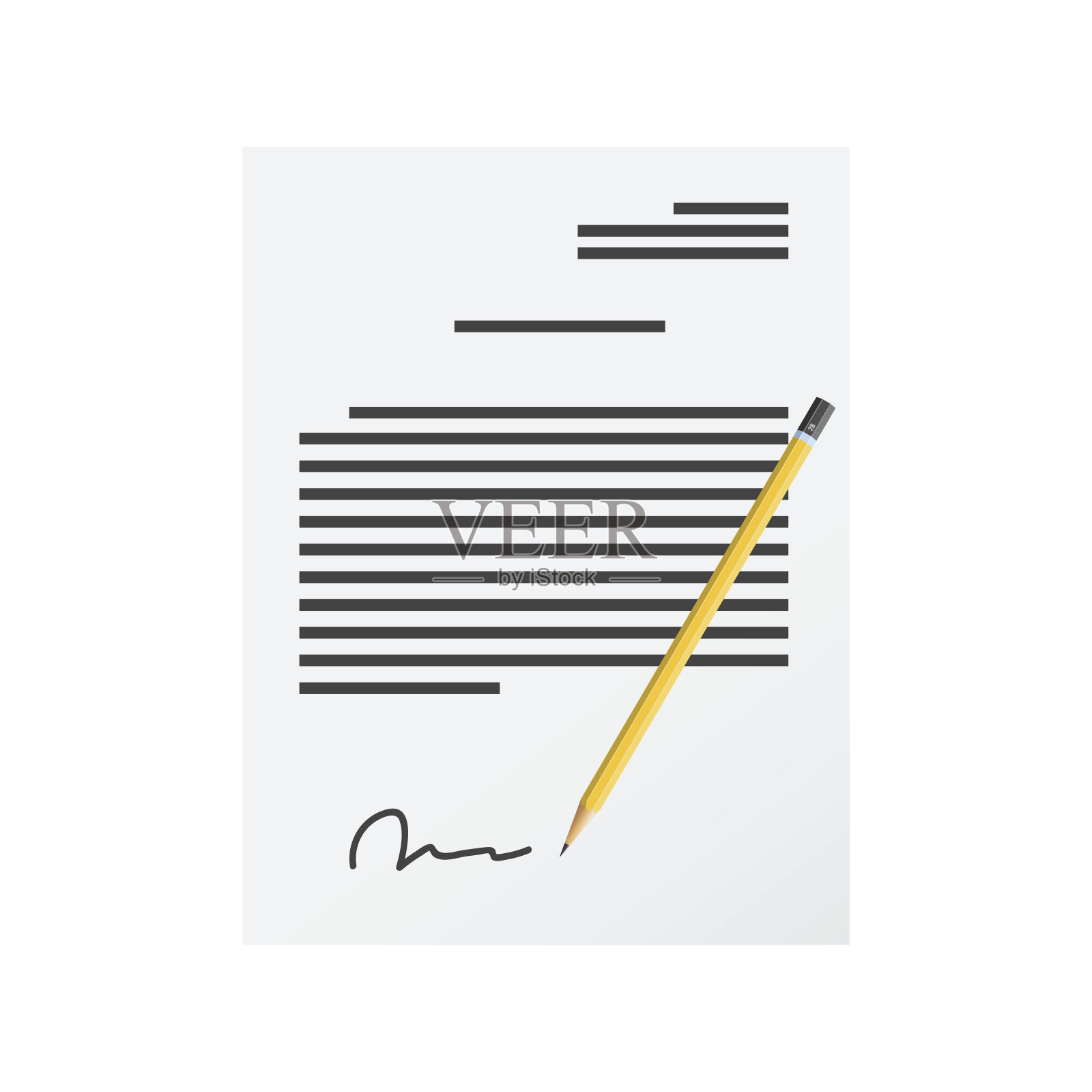 给文档矢量图标签名插画图片素材