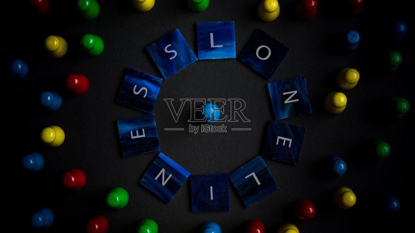 害怕社交——孤独照片摄影图片