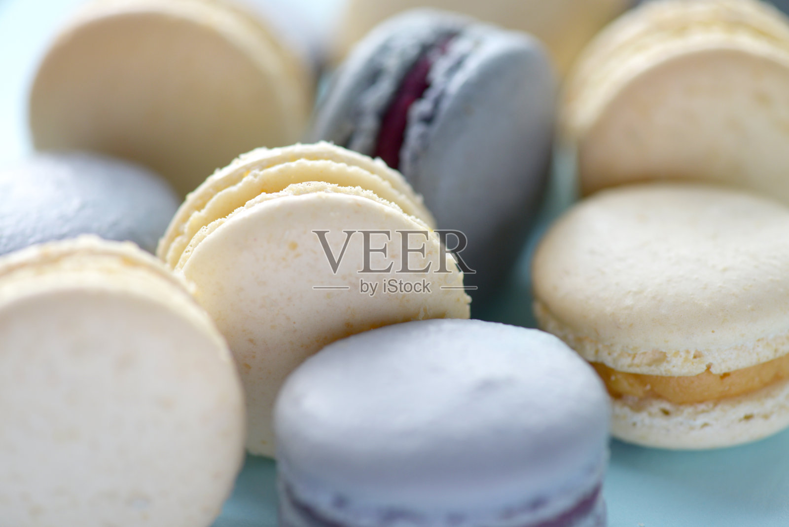 蛋白杏仁饼照片摄影图片