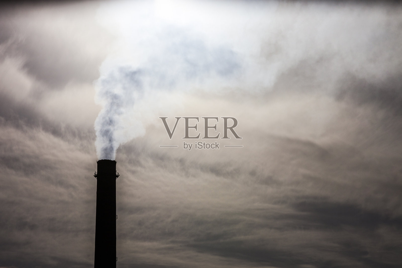 空气污染照片摄影图片