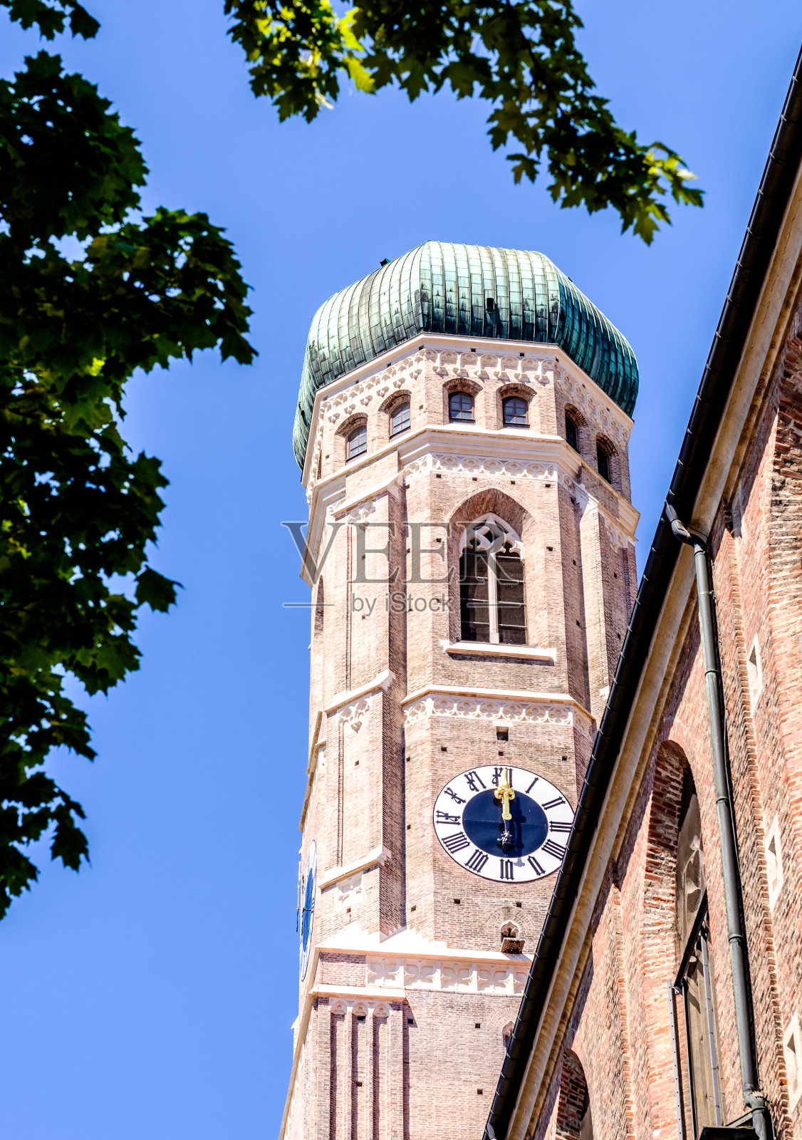 著名的慕尼黑大教堂-利布弗劳恩教堂照片摄影图片