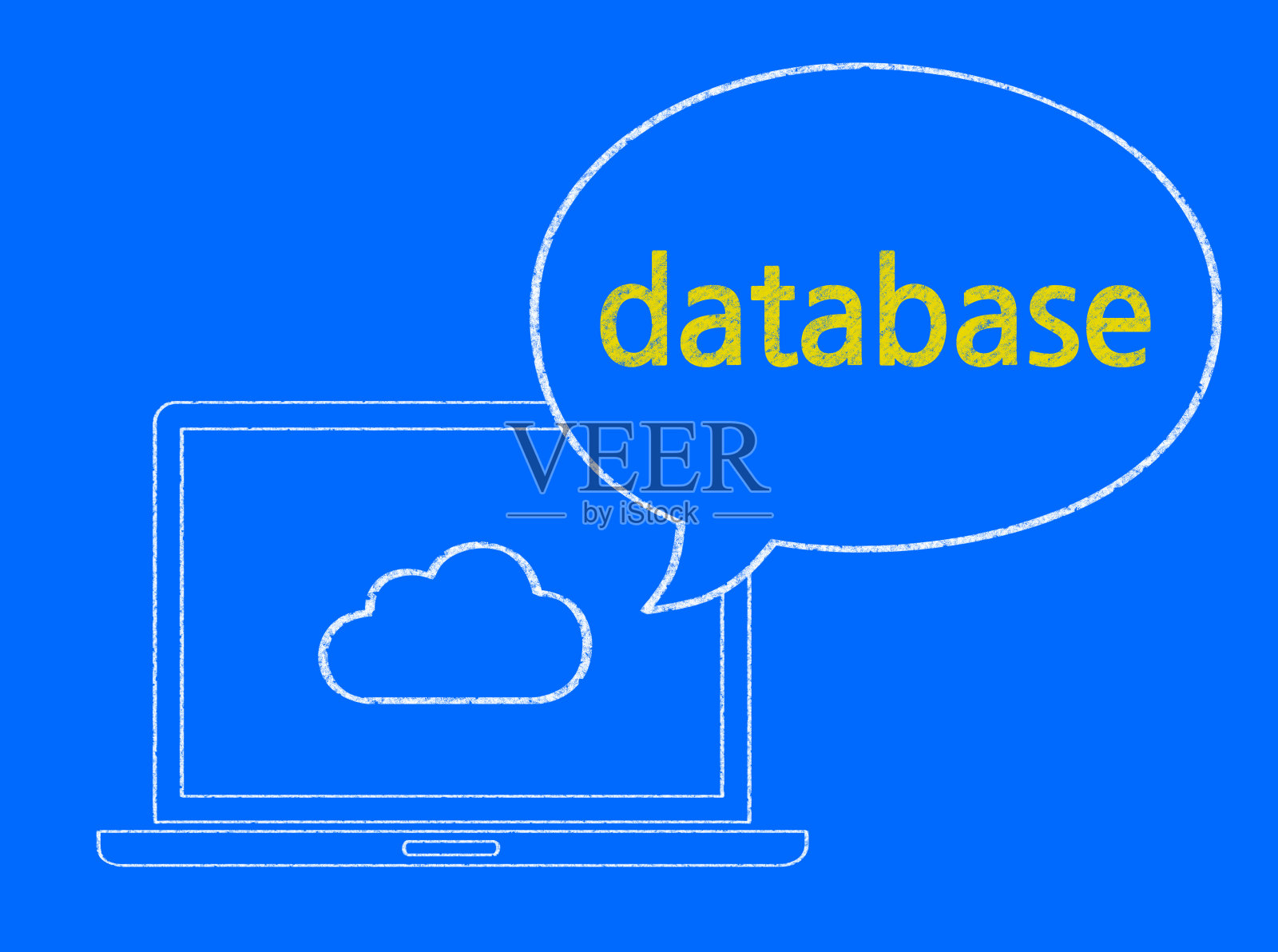 数据库-业务黑板背景照片摄影图片