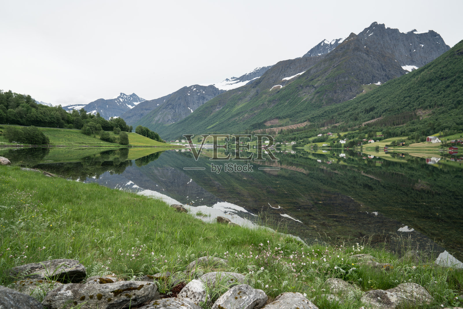 西挪威的Sykkylven地区照片摄影图片