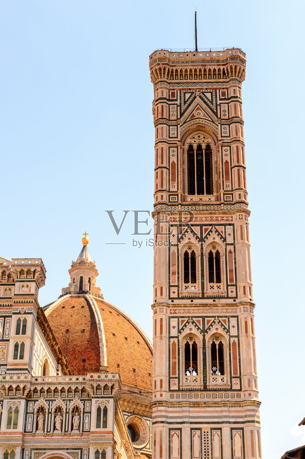 意大利佛罗伦萨托斯卡纳的圣母大教堂。照片摄影图片