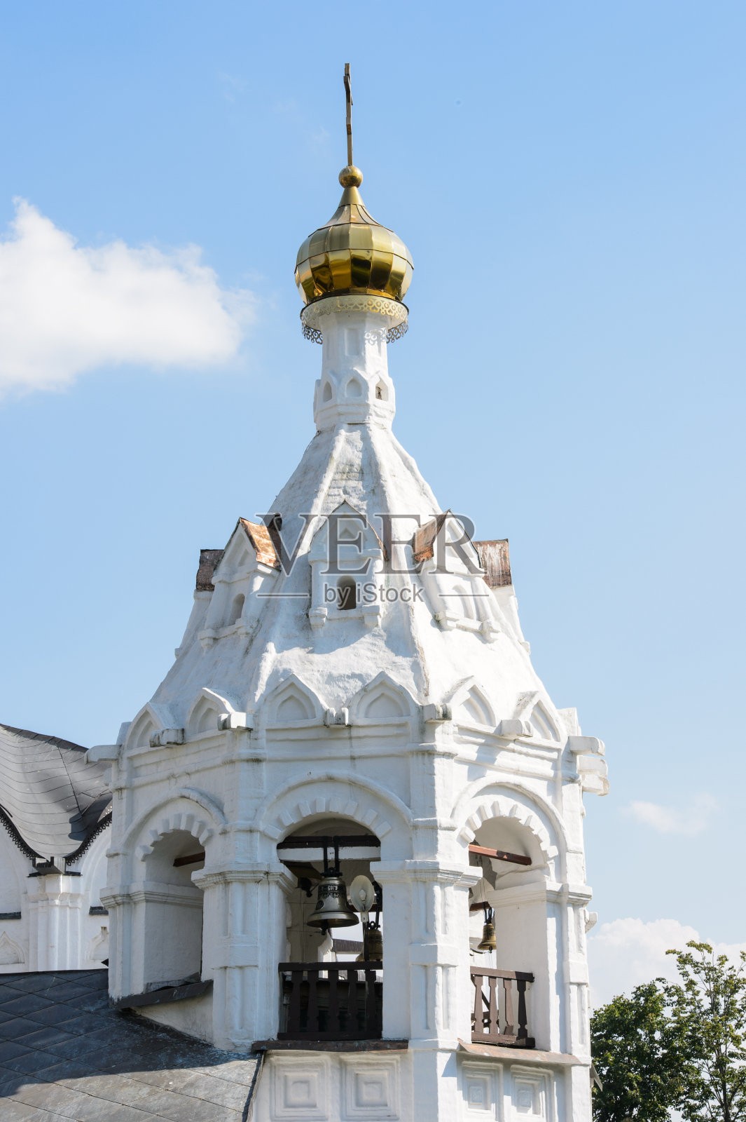 三一Sergius Lavra建筑组合在Sergiev Posad，莫斯科地区，俄罗斯。联合国教科文组织世界遗产照片摄影图片