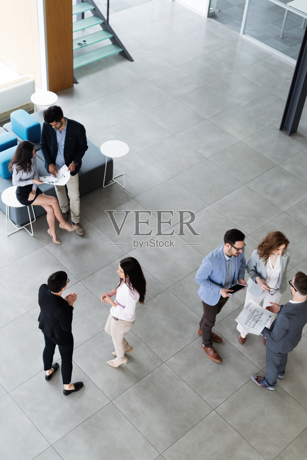 专业的业务人员一起工作的项目照片摄影图片