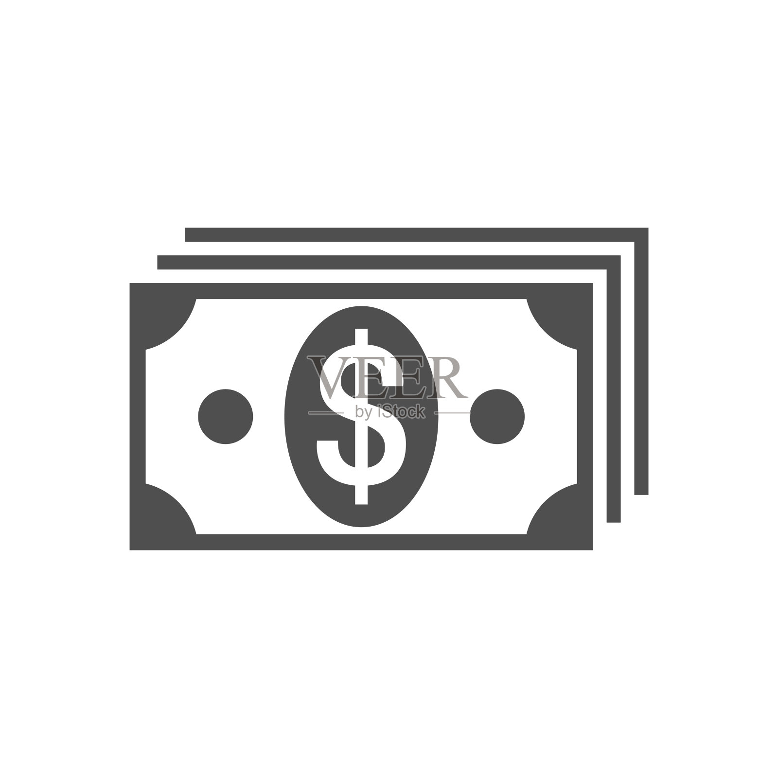 钱美元图标图标素材