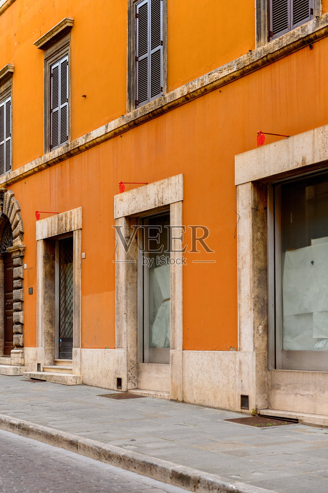 意大利翁布里亚佩鲁贾老城建筑照片摄影图片