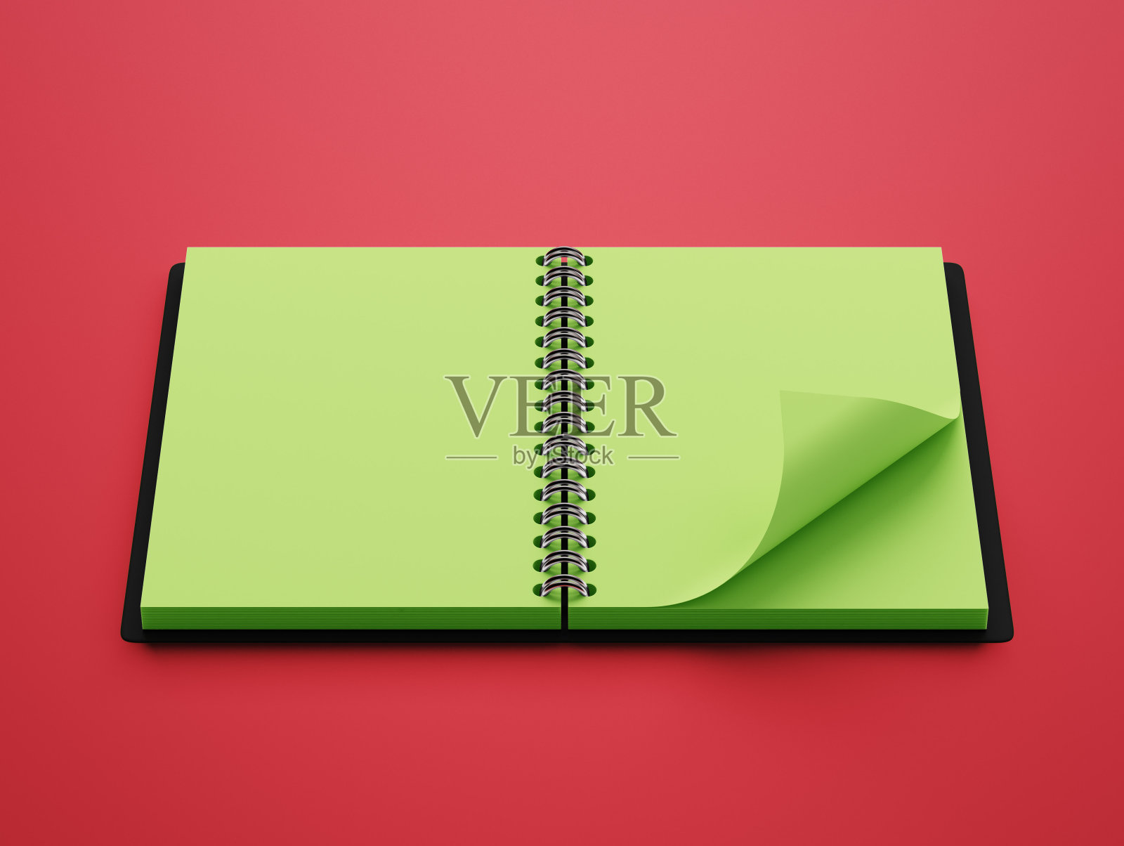 白纸记事本照片摄影图片