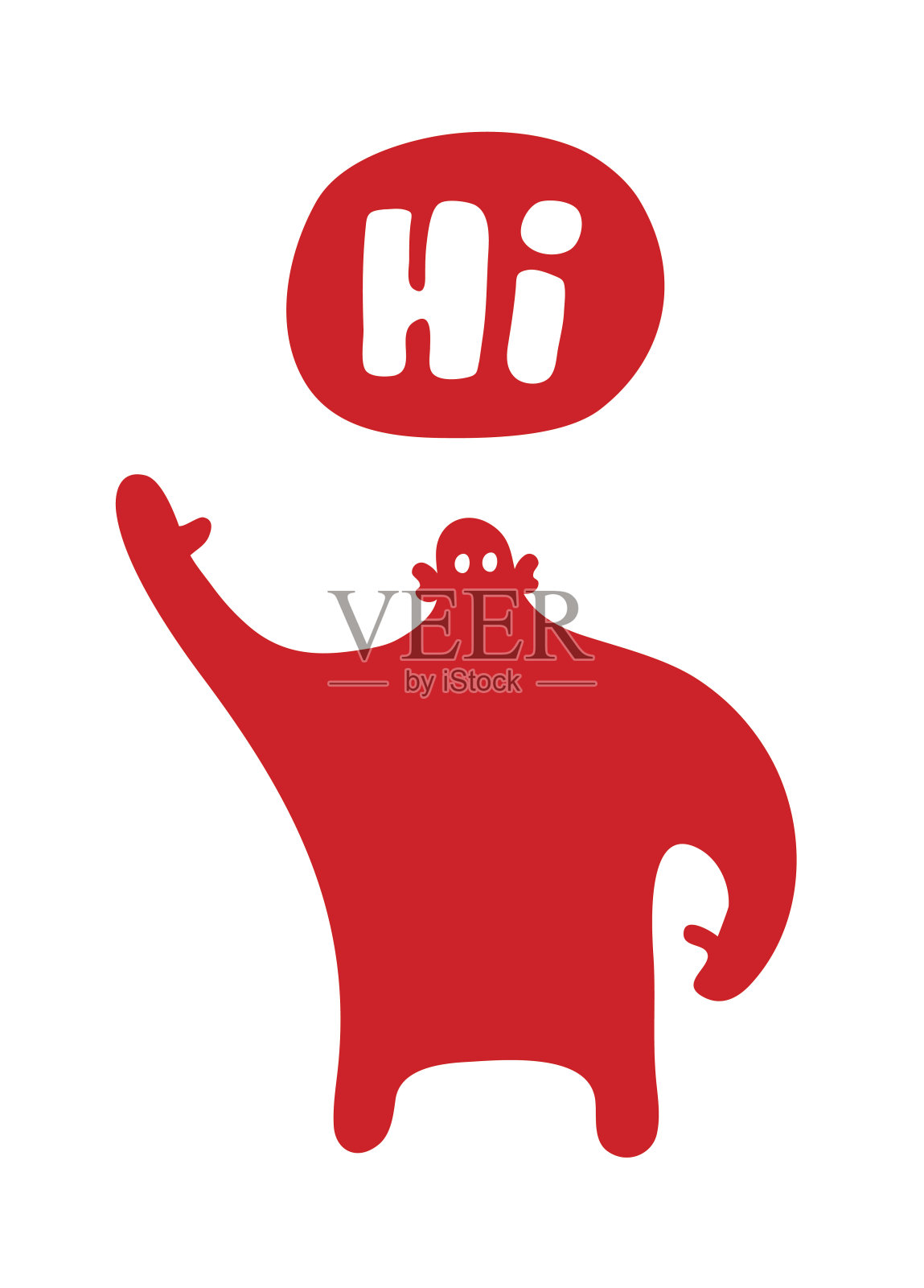 嗨插画图片素材