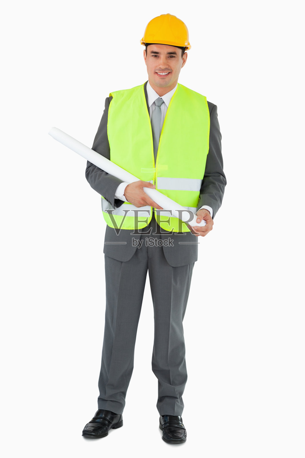 建筑师站照片摄影图片