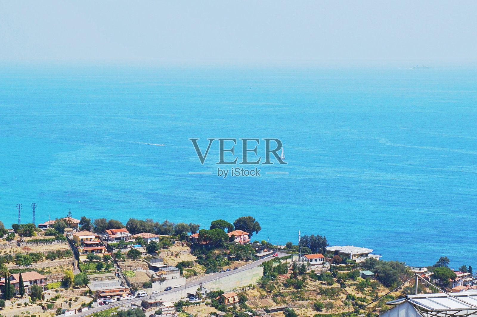 Sanremo海岸线照片摄影图片