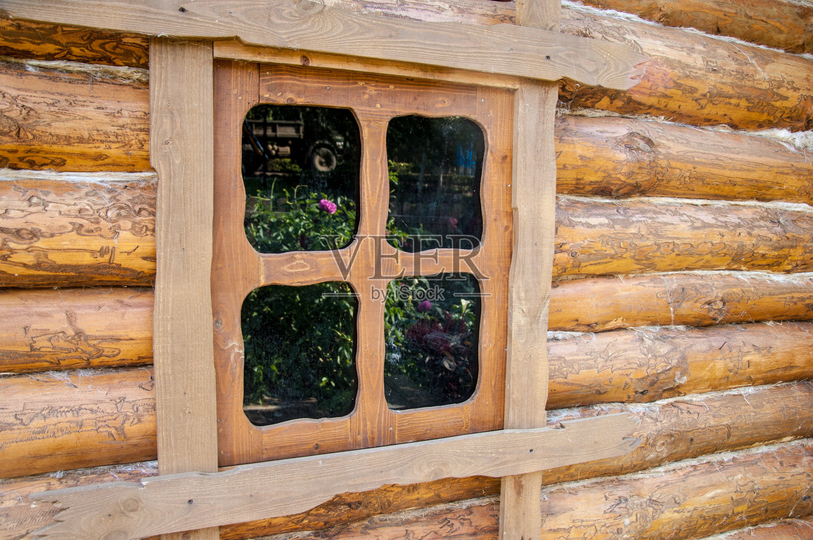 木质房子的纹理窗照片摄影图片