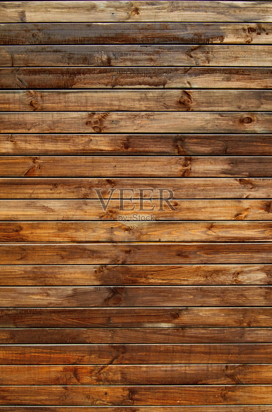 背景是天然的木栅打结。木质纹理。照片摄影图片