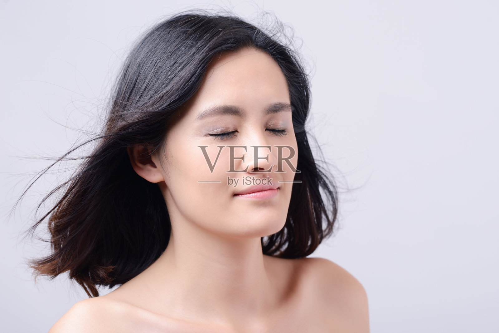 纯美的模型照片摄影图片