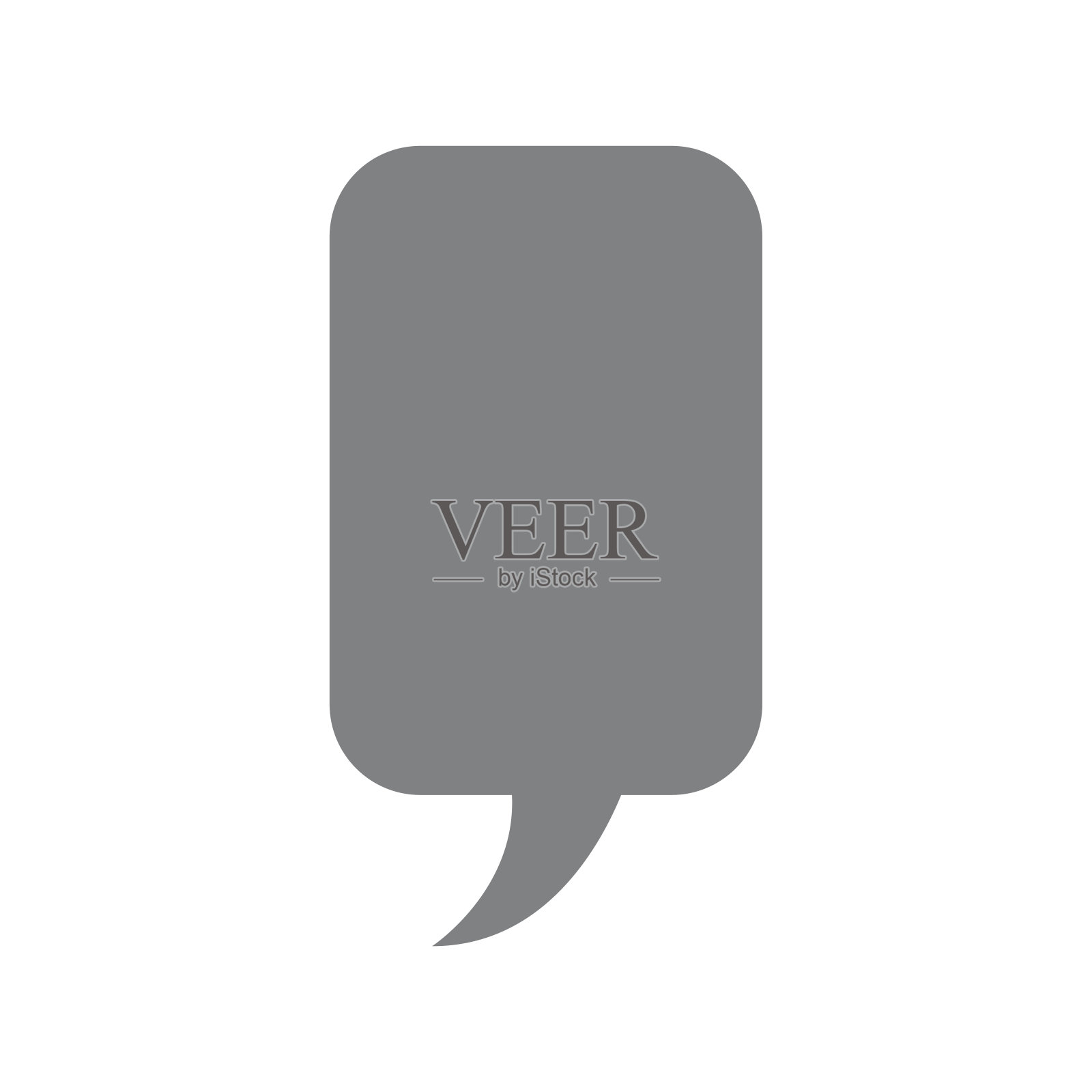 语音气泡隔离图标图标素材