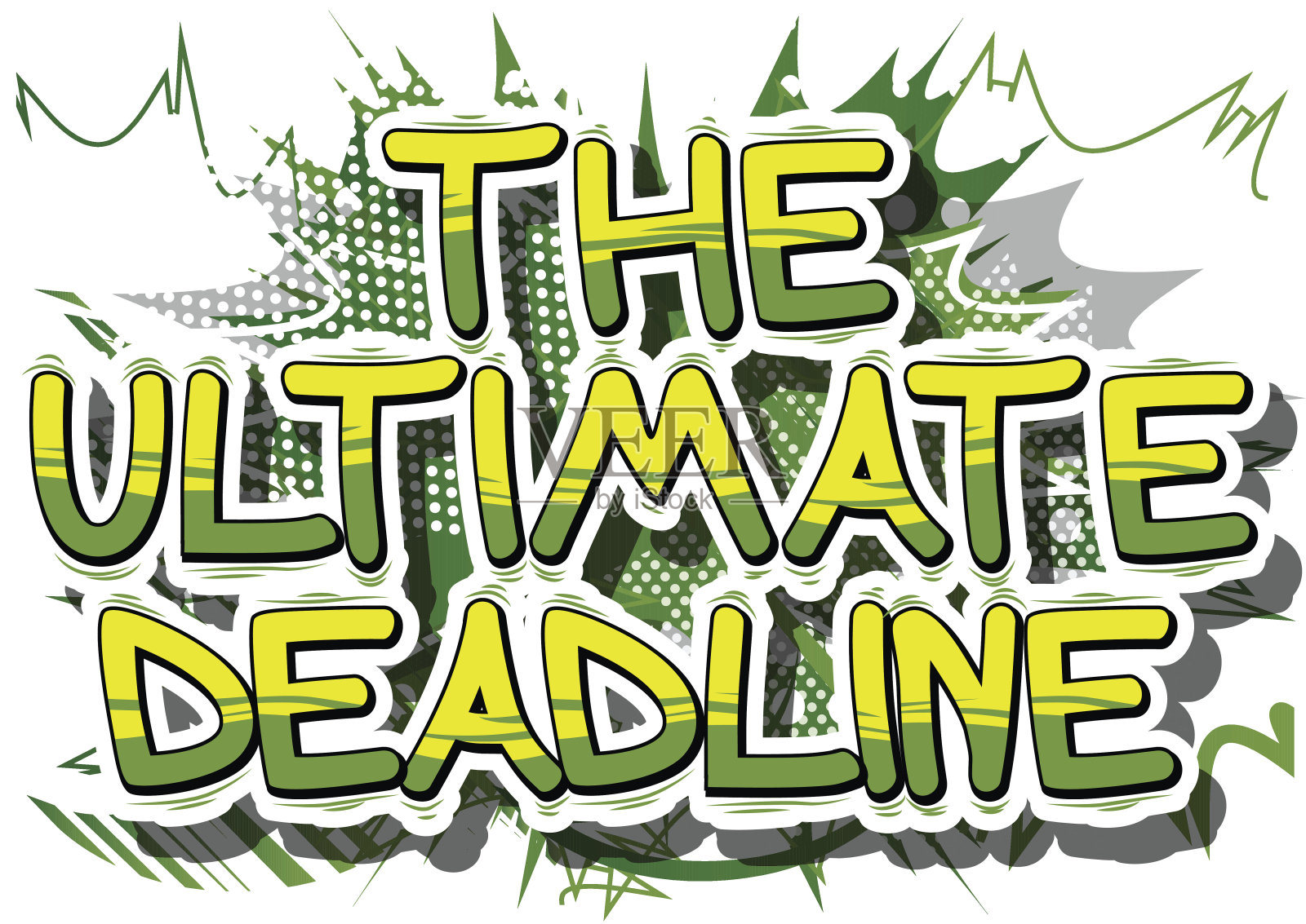 最终的期限插画图片素材