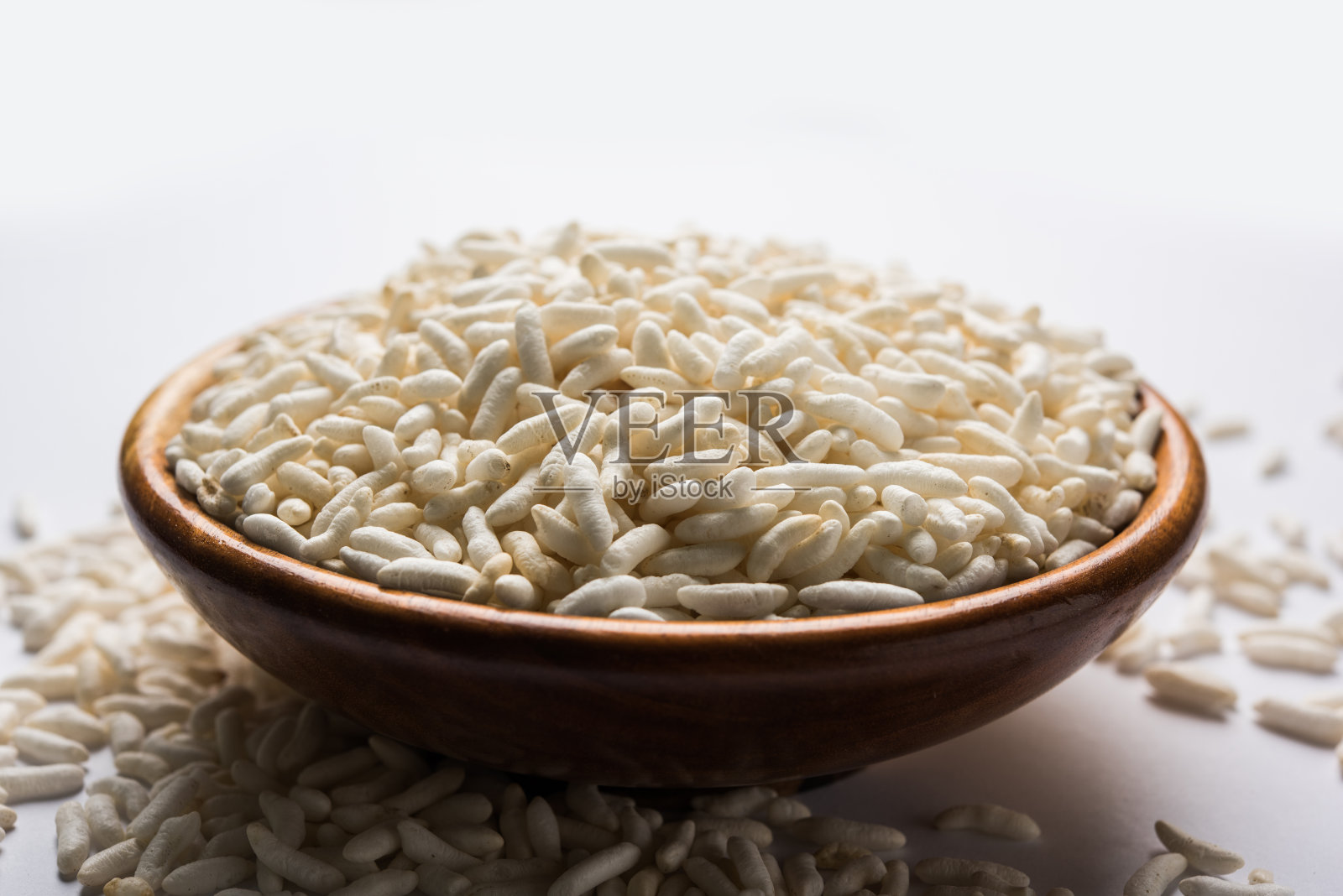 泡米在印度语中也被称为Murmura或Murmure照片摄影图片