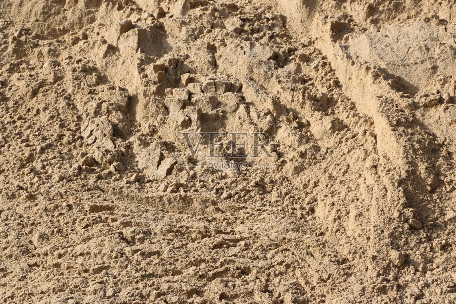 天然纹理-不同纹理和颜色层的沙子照片摄影图片