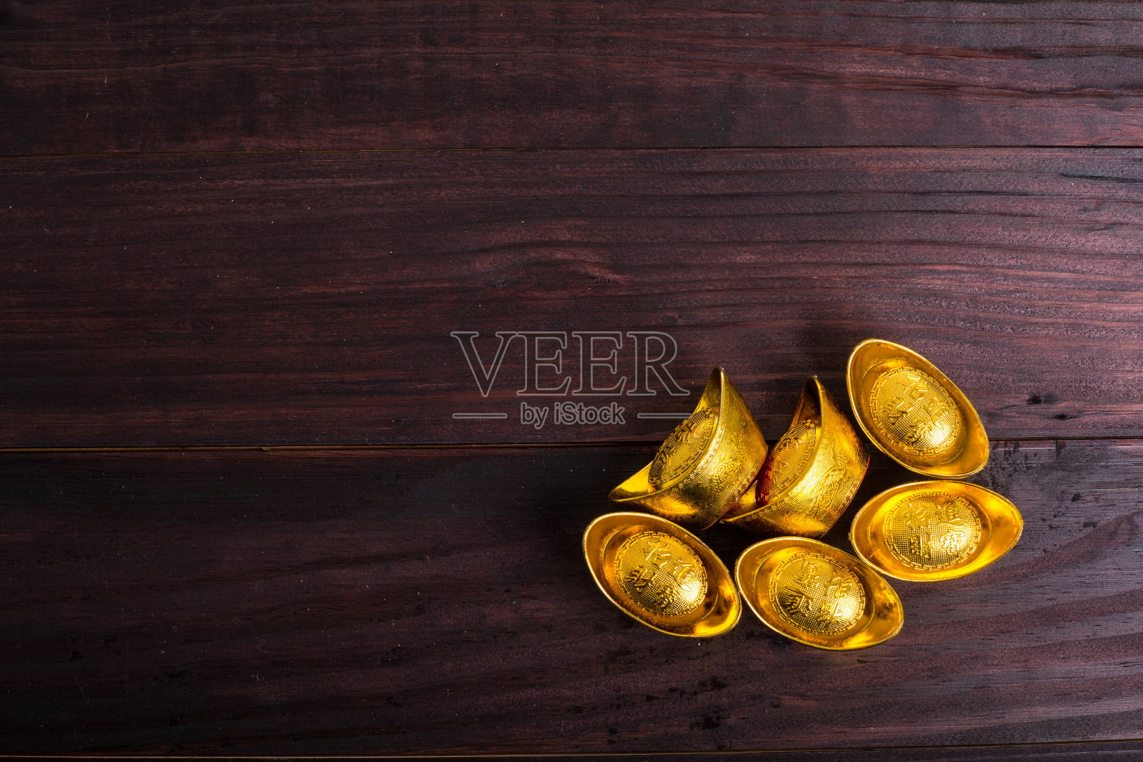 中国传统的新年装饰照片摄影图片