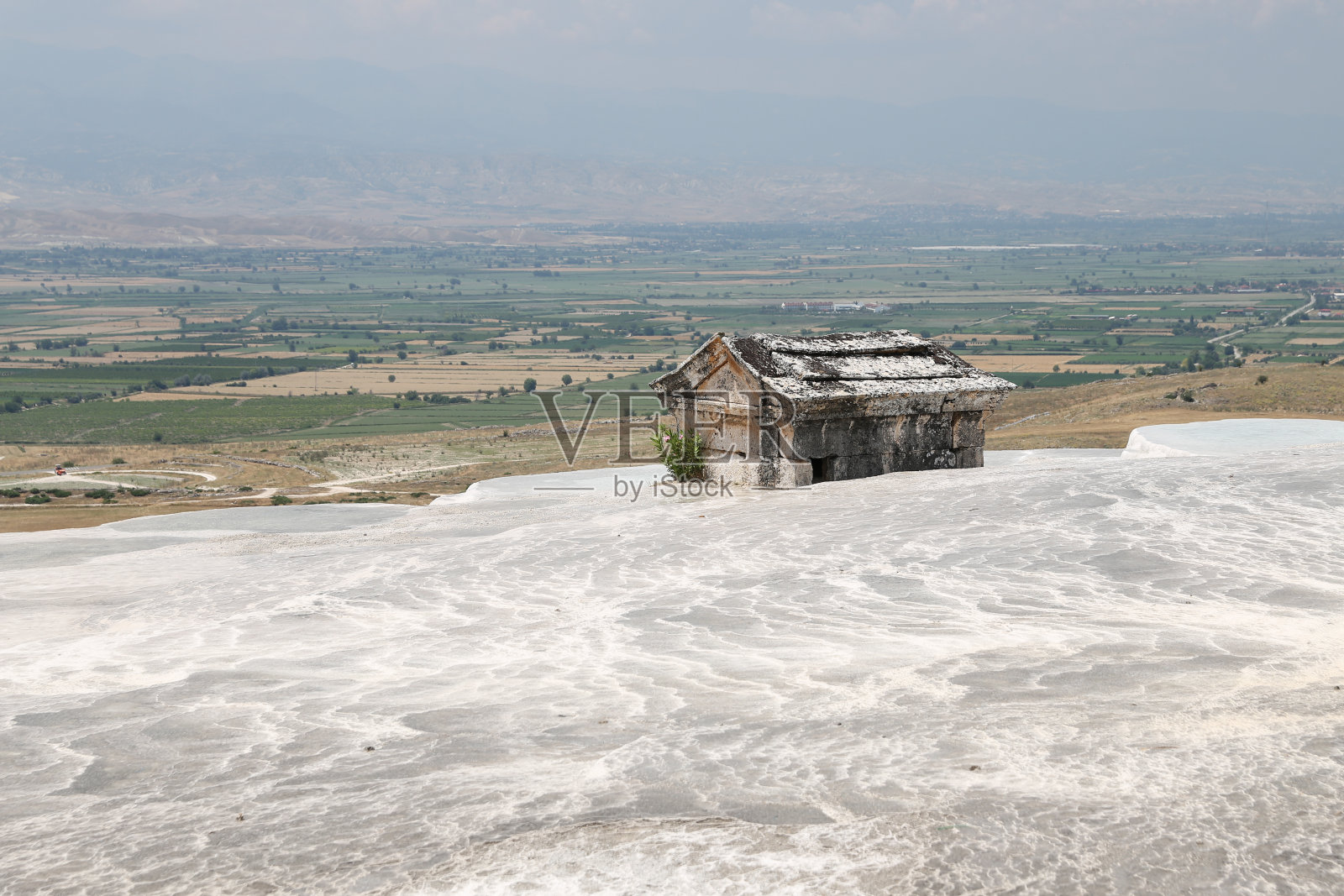 土耳其Pamukkale的希拉波利斯古墓照片摄影图片