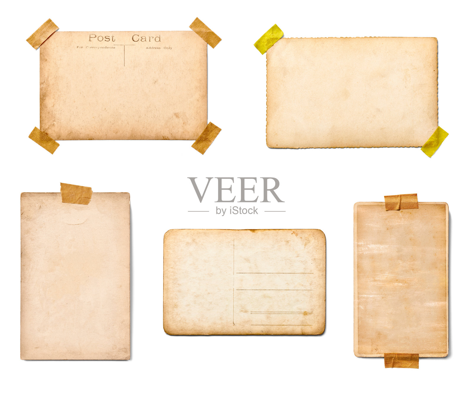 旧照片空白复古照片摄影图片