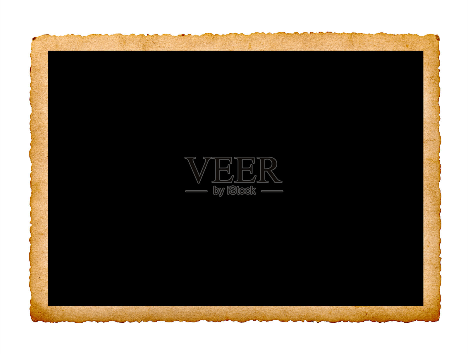 旧照片空白复古照片摄影图片