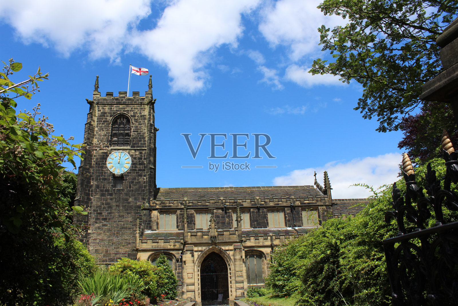 Almondbury卫理公会教堂照片摄影图片