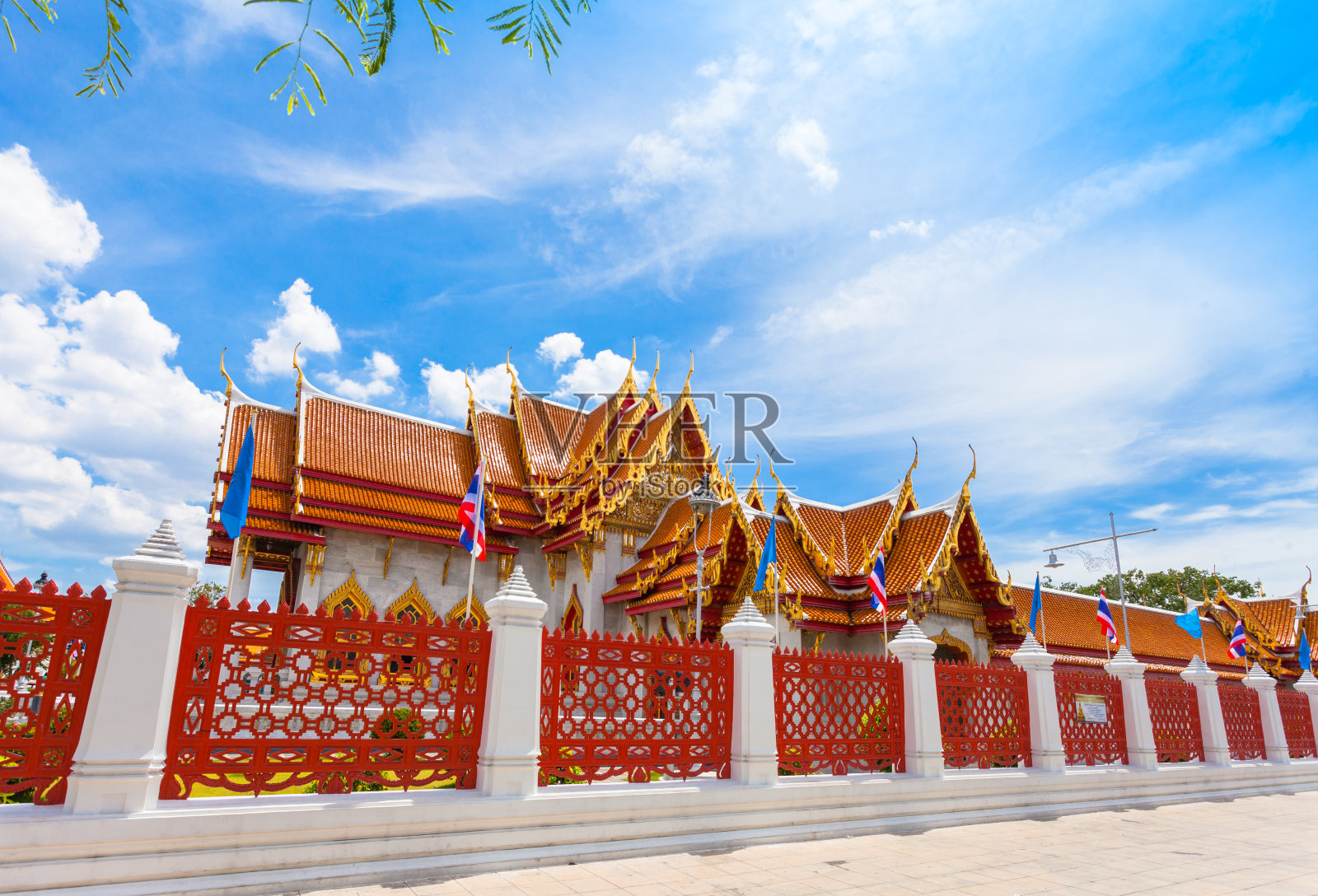 Benchamabopit大理石寺庙照片摄影图片