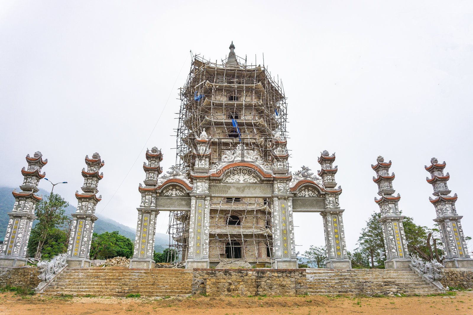 塔的建筑未完成照片摄影图片