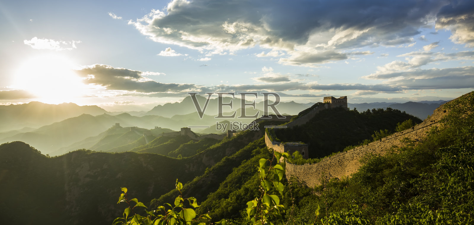 中国的长城照片摄影图片