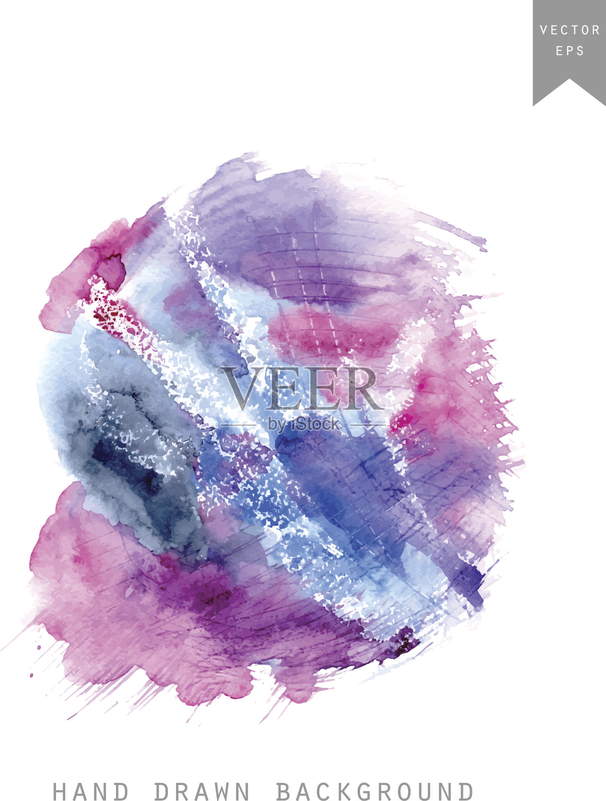 手绘水彩抽象背景插画图片素材