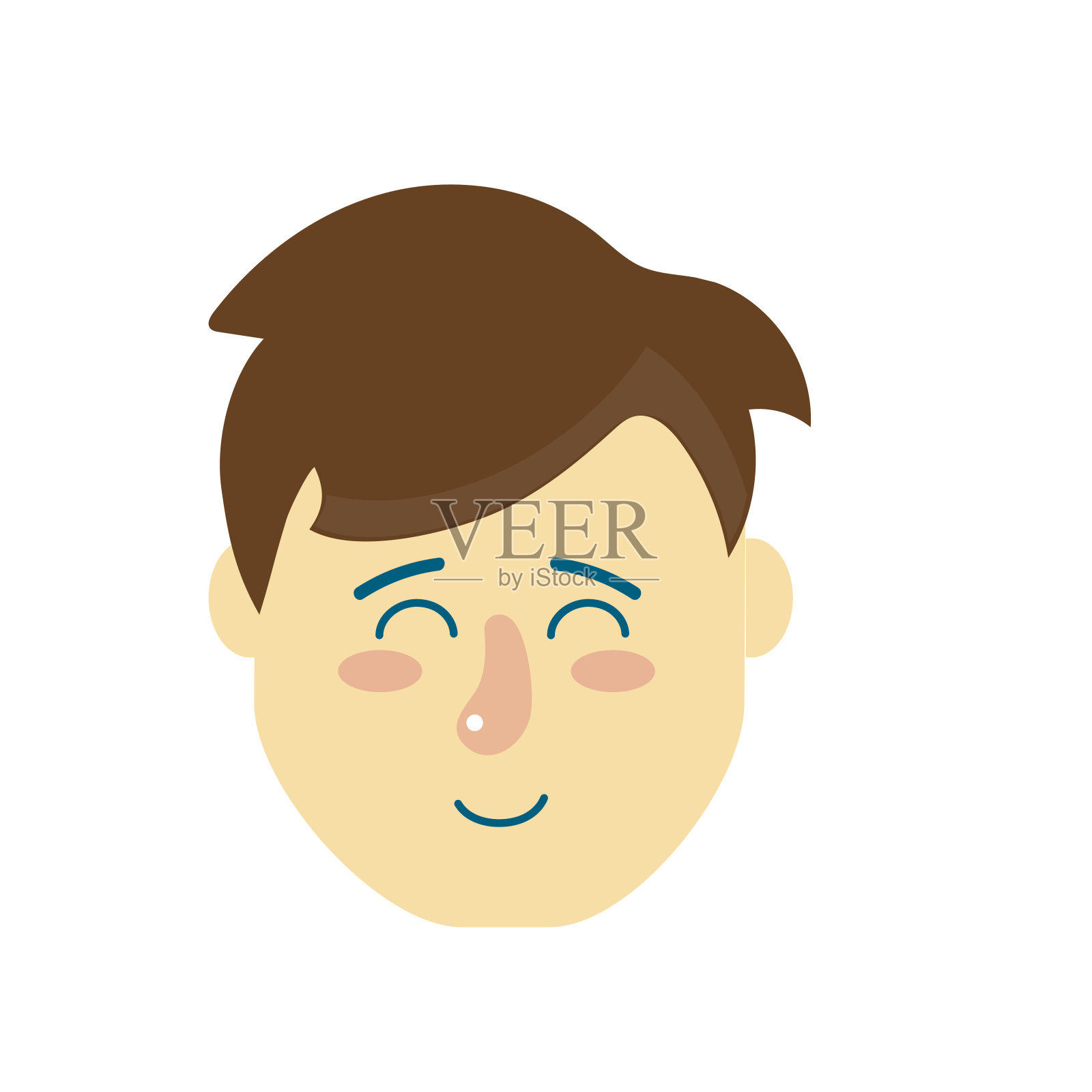 阿凡达男人头与发型设计设计元素图片