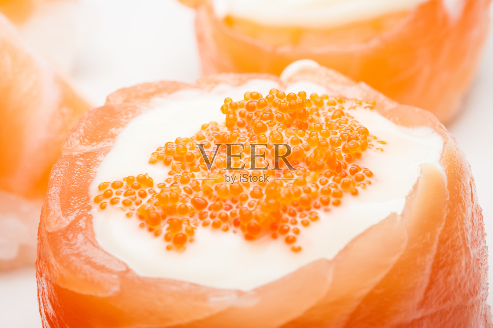 白底寿司照片摄影图片