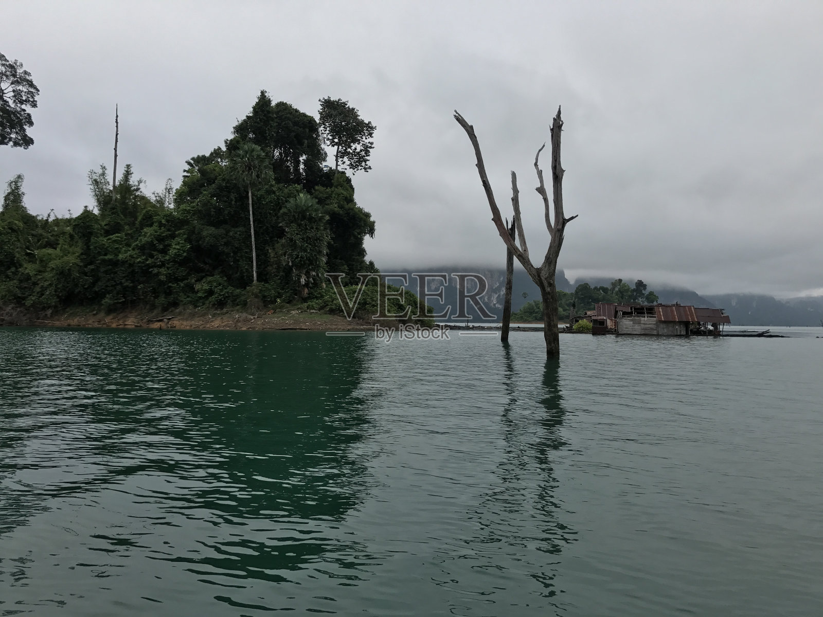 清晨的湖泊照片摄影图片