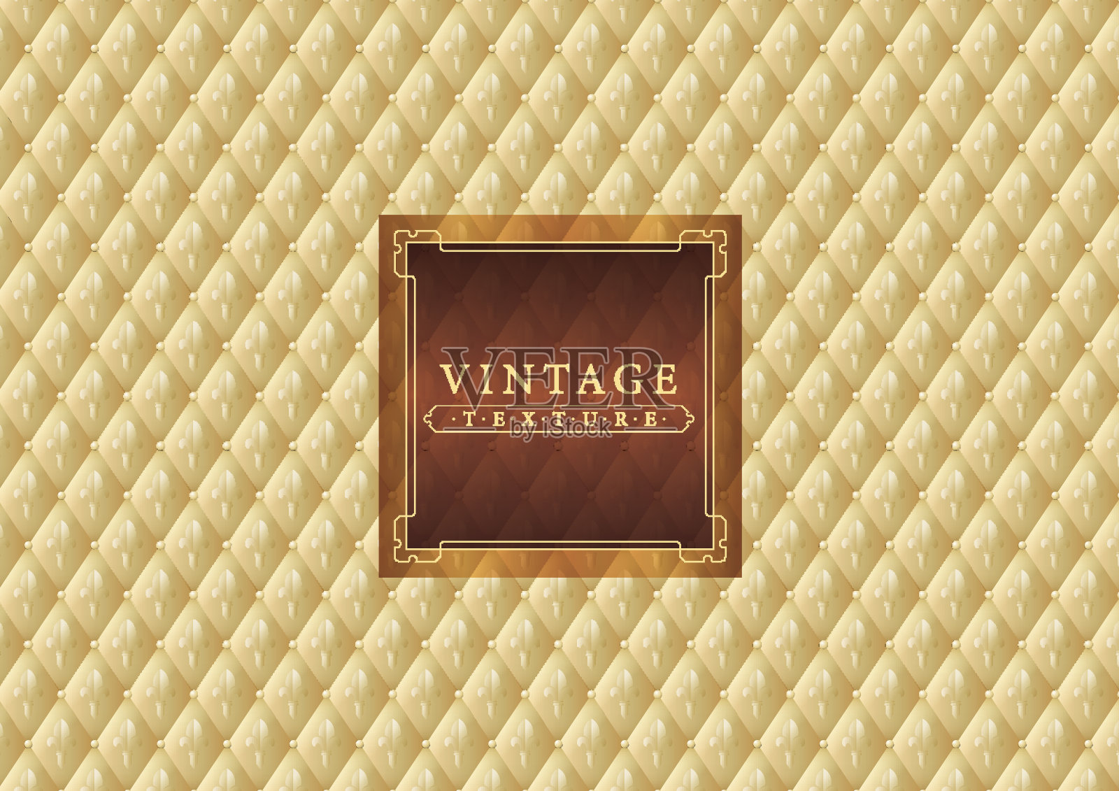 复古质感黄金设计模板素材