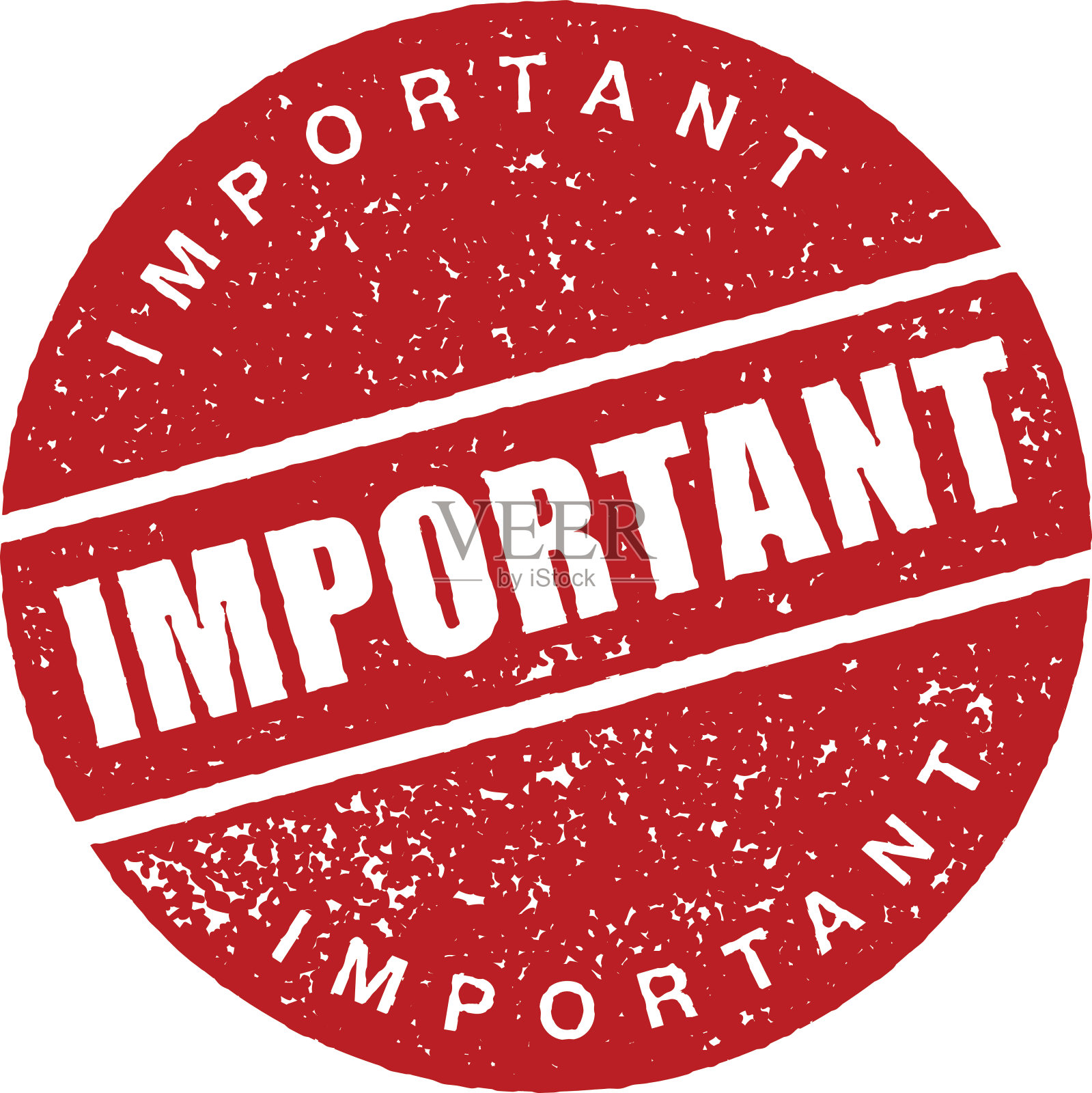 红色橡皮图章图标上透明的背景插画图片素材