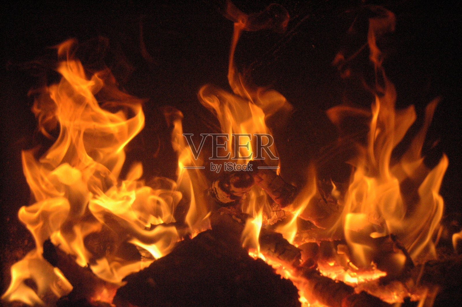 西班牙人着火了照片摄影图片